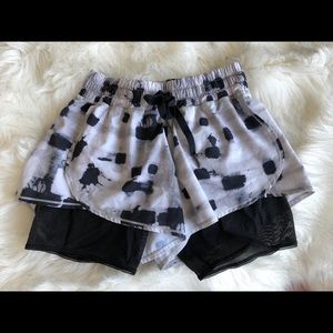 Lululemon running and tennis shorts